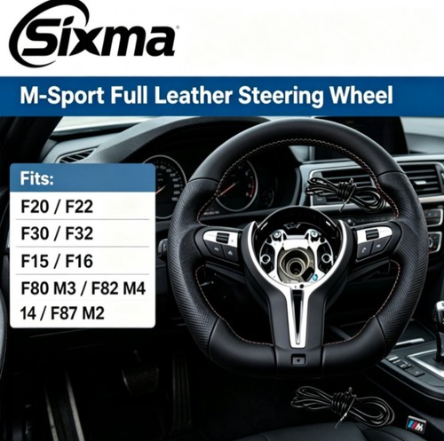 Ergonomic full leather sport - leather, m-sport