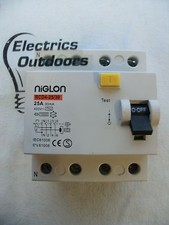 NIGLON 25 AMP 30mA FOUR POLE
