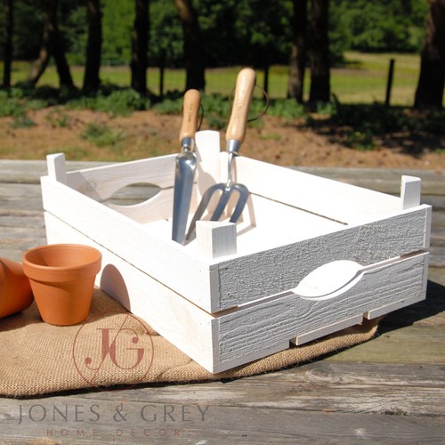 Wooden tray crate gardening - tray,