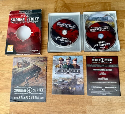 Sudden strike steelbook - strike,