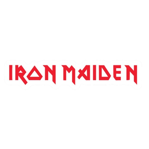 Iron maiden band rock sticker - iron,