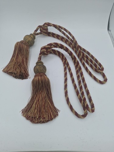 Curtain tie backs - backs,, braided