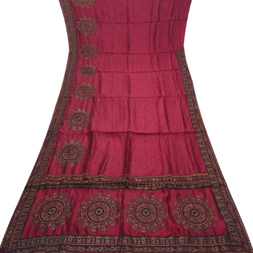 Vintage maroon sarees 100 - vintage,