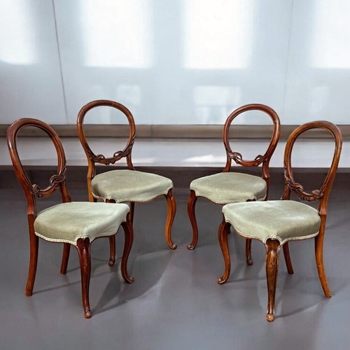 Victorian walnut set - set, of