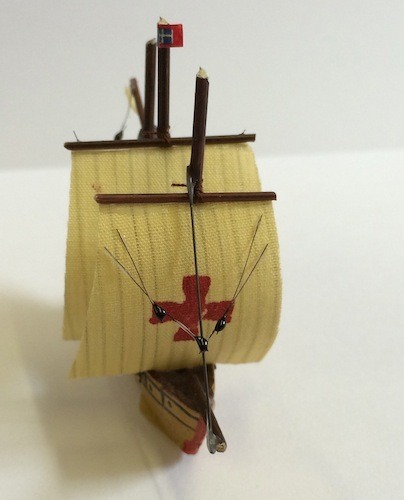 Model sailing ship - sailing,