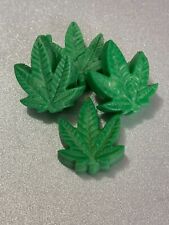 6 x Highly scented Maple leaf/ Cannabis/ weed shaped wax melts  Novelty