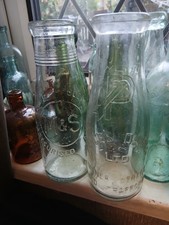 2 Old Milk Bottle's Rare