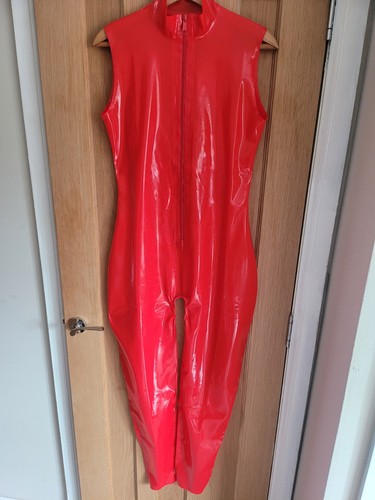 New latex rubber catsuit - latex,