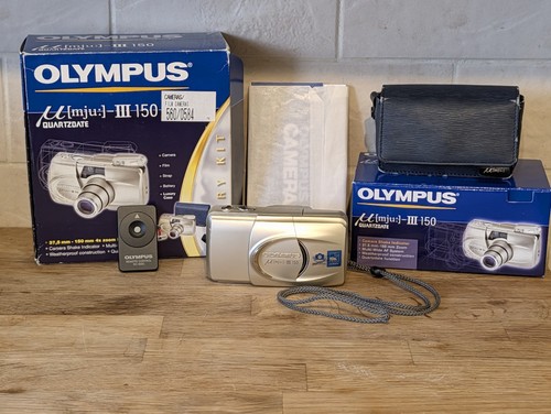 Boxed olympus mju - mju, iii