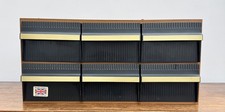 Vintage 1970 Faux Wood Dark
