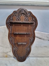 Antique Carved Wooden Spoon