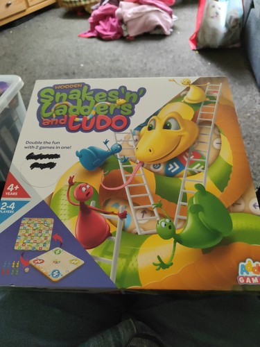 Used snakes and ladders - and, game