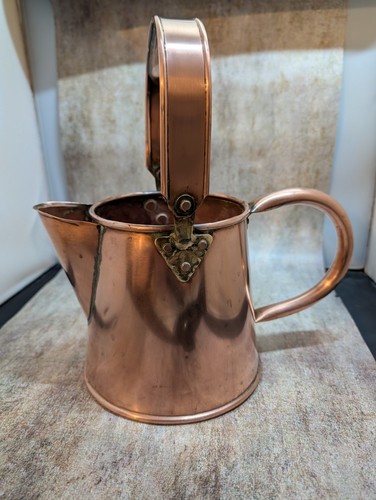 Copper jug approx size 25cm - copper,