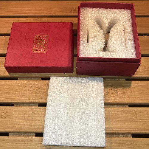 Rolls royce hood ornament - royce, box