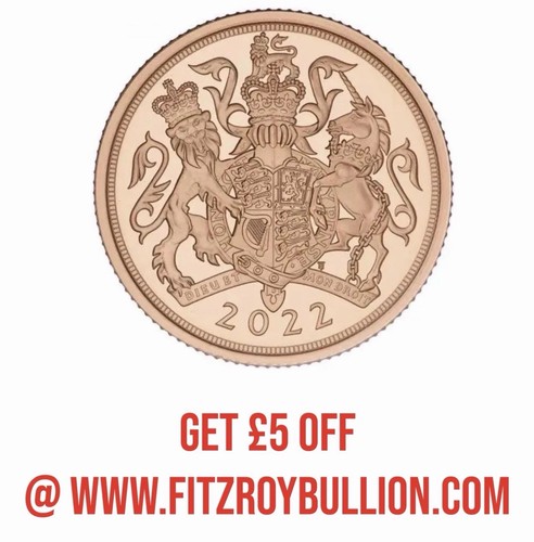 22ct gold quarter sovereign - gold,