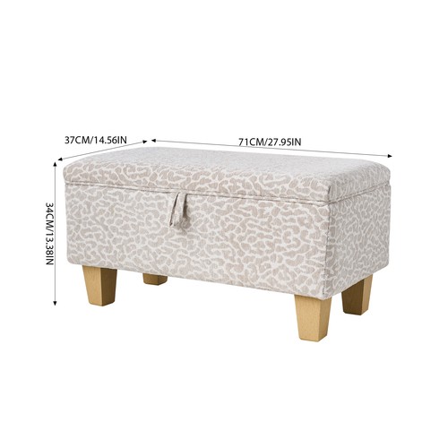 Storage ottoman footstool - ottoman,