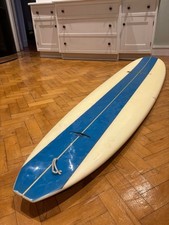 Surfboard Mini Mal 8’2” classics by beach beat. Shaped by legendary surfer chops