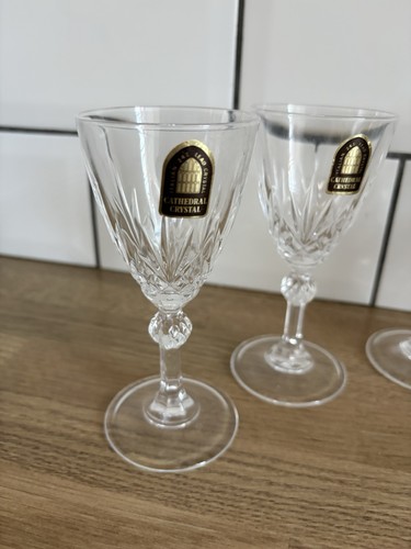 Vintage cathedral set cut - set,