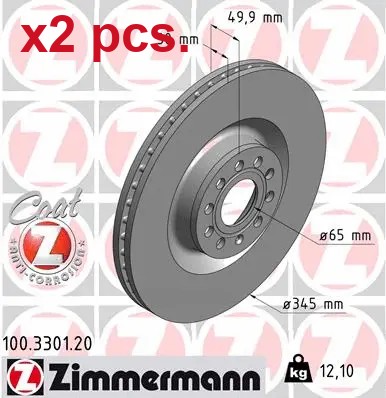 Pcs front brake disc rotos - front,