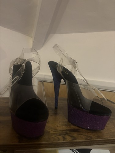 Pleaser platform heels clear - pleaser,