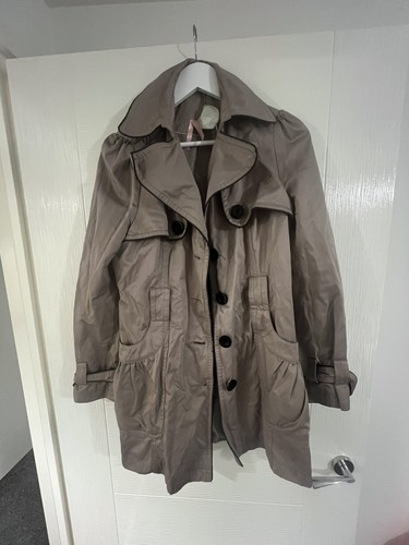 Lipsy london beige trench coat - beige,