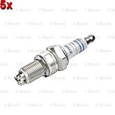 BOSCH Spark Plug 5x Fits AUDI