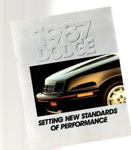 1987 dodge - 1987,