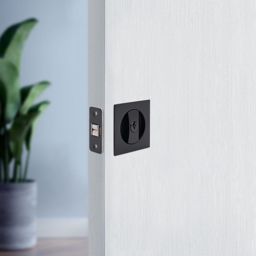 Square sliding door lock - square,