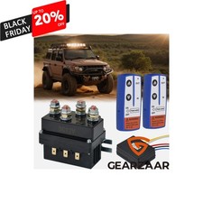 12V 500A Winch Control Relay Contactor Solenoid  Twin Wireless Remote Control