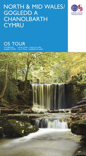 Ordnance survey tour map - 10,