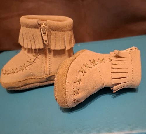Baby new faux suede boots - suede,