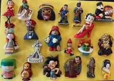 Souvenir fridge magnet - People