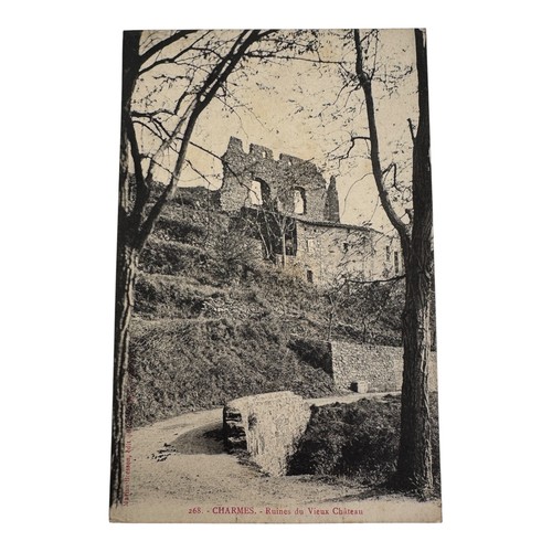 Antique french postcard - antique,