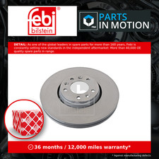 2x Brake Discs Pair Vented