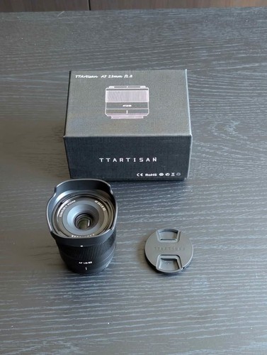 Ttartisan 23mm - af, f1.8