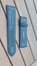 Genuine Authentic Black Breitling Watch Strap 22mm Avenger Canvas..
