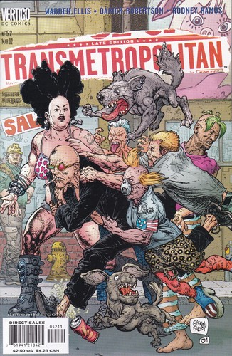Transmetropolitan back - #52,