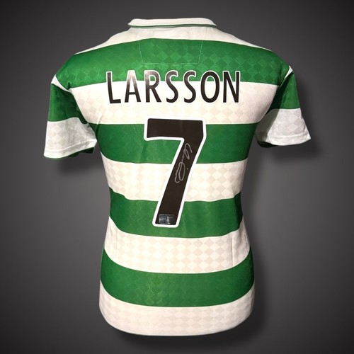 Henrik larsson hand - hand, signed