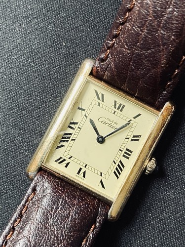 Must cartier tank vermeil - cartier,
