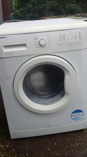 Washing machine beko wm7110w - machine,