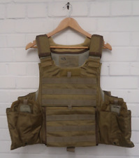 RARE ECLIPSE TACTICAL VEST- Medium Coyote Brown MOLLE Webbing Assault , British