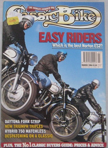 Classic bike magazine march - bike,