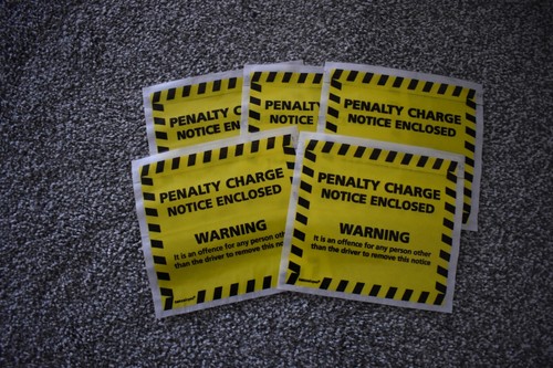 Joke fake parking ticket - joke,