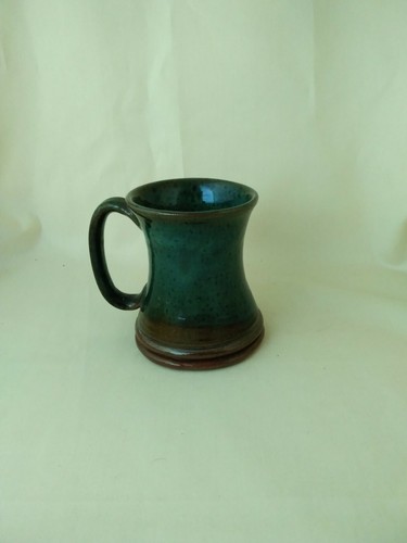Priory pottery blue glazed - priory,