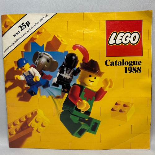 Vintage lego catalogue 1988 - catalogue,