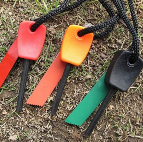 Fire starter flint steel - 3x,