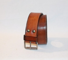 Vintage Mens Leather Belt 36"