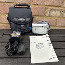 Canon DC100 DVD Camcorder – With Charger 25x Optical Zoom, Mini DVD Recording