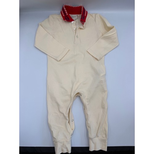 Gucci collared knit cotton