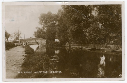 Old bridge aylestone - bridge, leicester